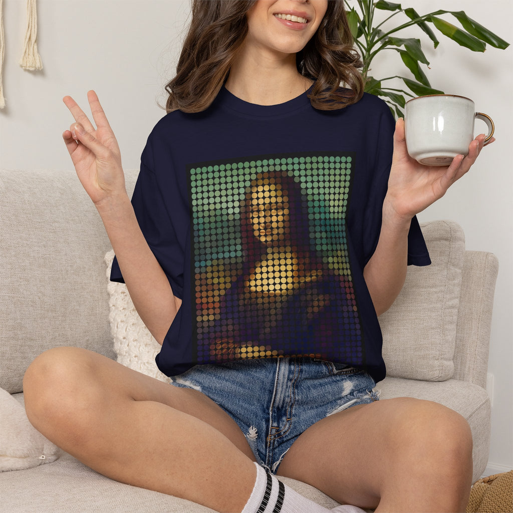 Mona Lisa Pixel Art — T-Shirt