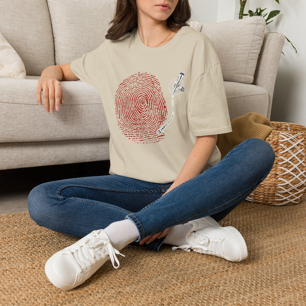Fingerprint Turntable — T-Shirt