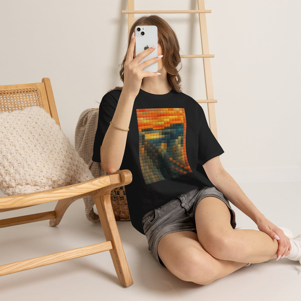 Pixelated Scream — T-Shirt