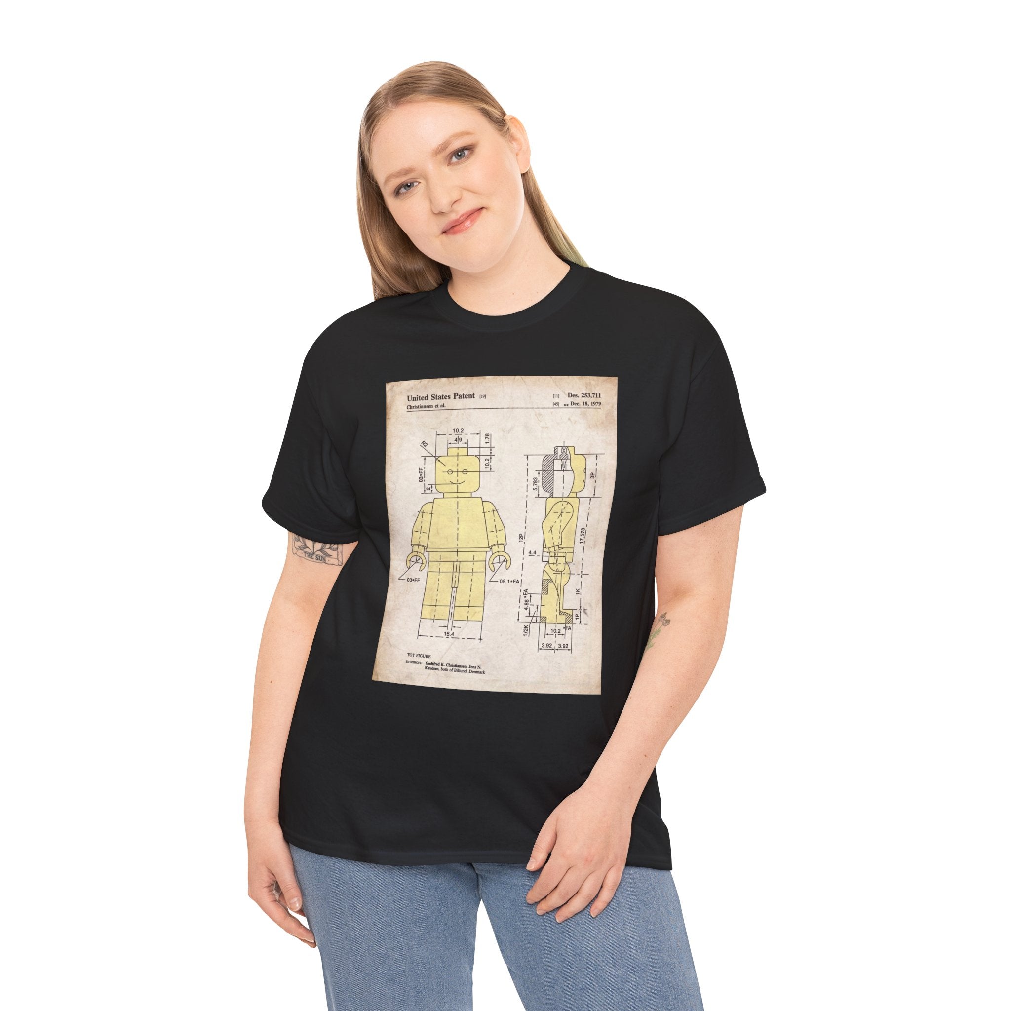 Lego Minifigure Patent — T‑Shirt