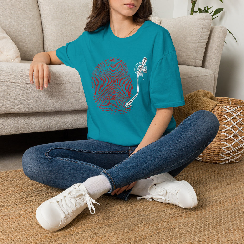 Fingerprint Turntable — T-Shirt
