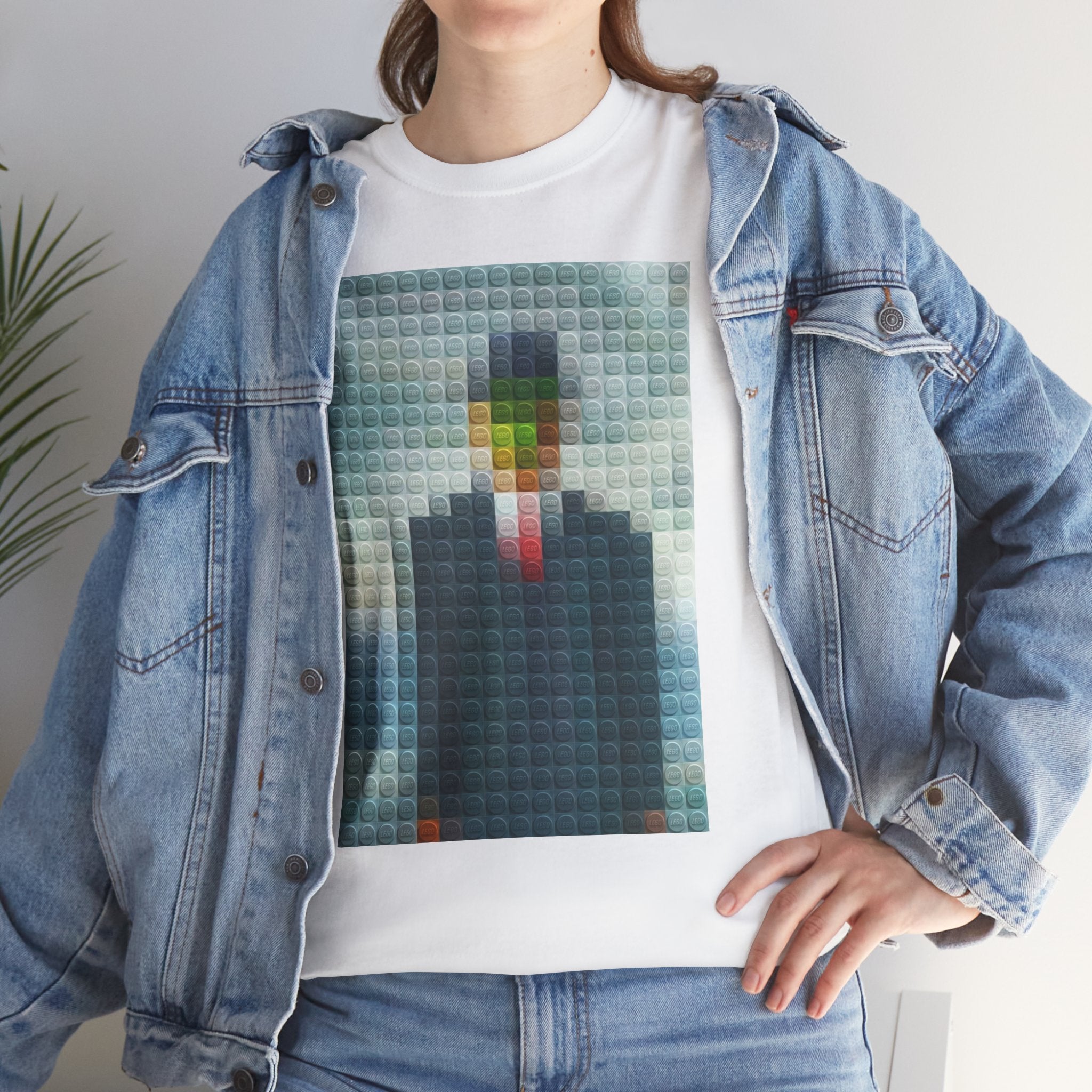 Surreal Pixelated Man - T-Shirt