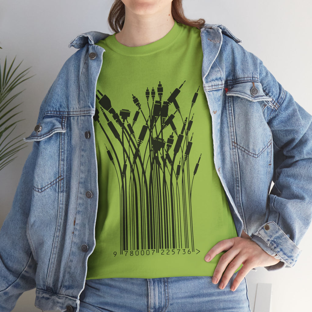 Barcode Wildflowers — T-Shirt