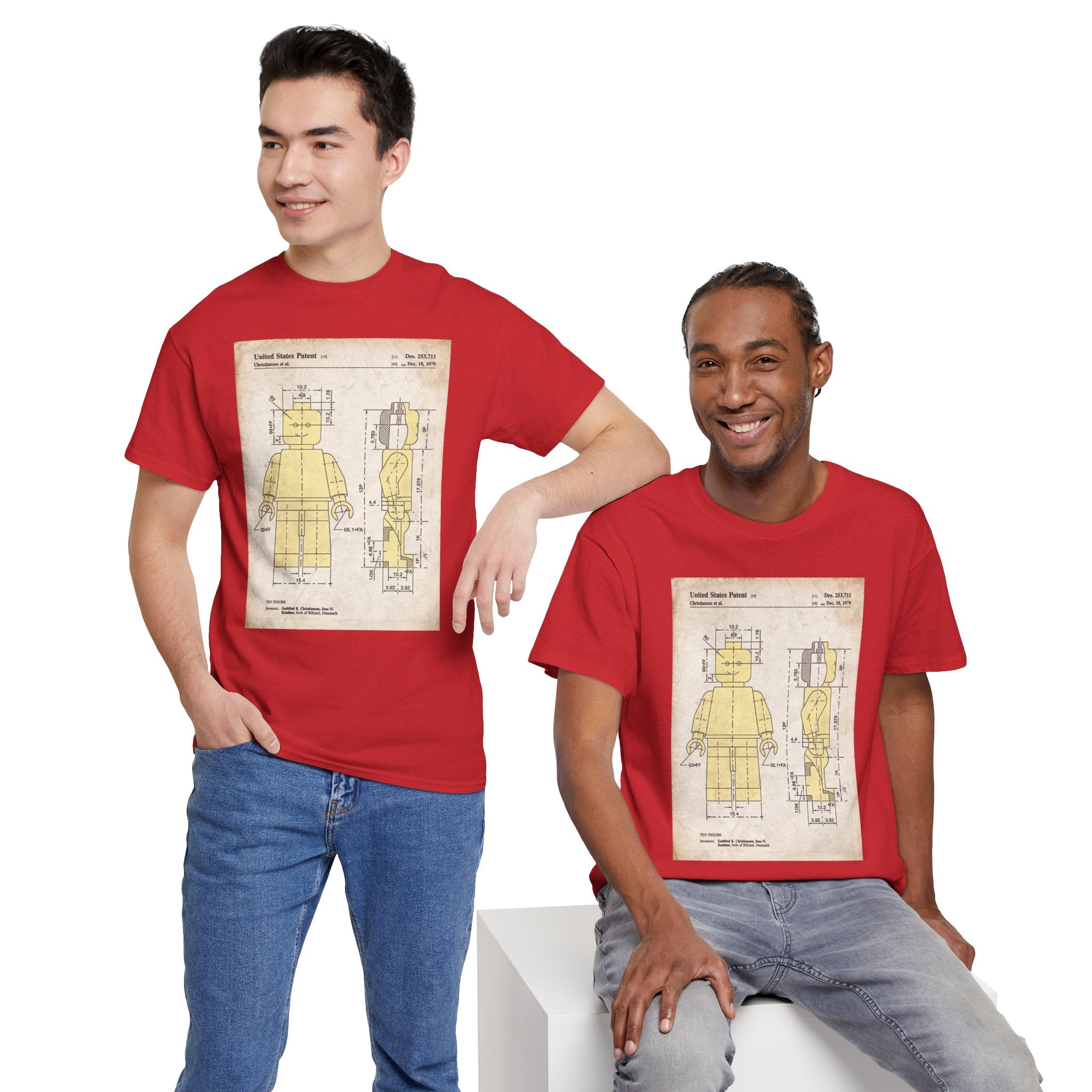 Lego Minifigure Patent — T‑Shirt