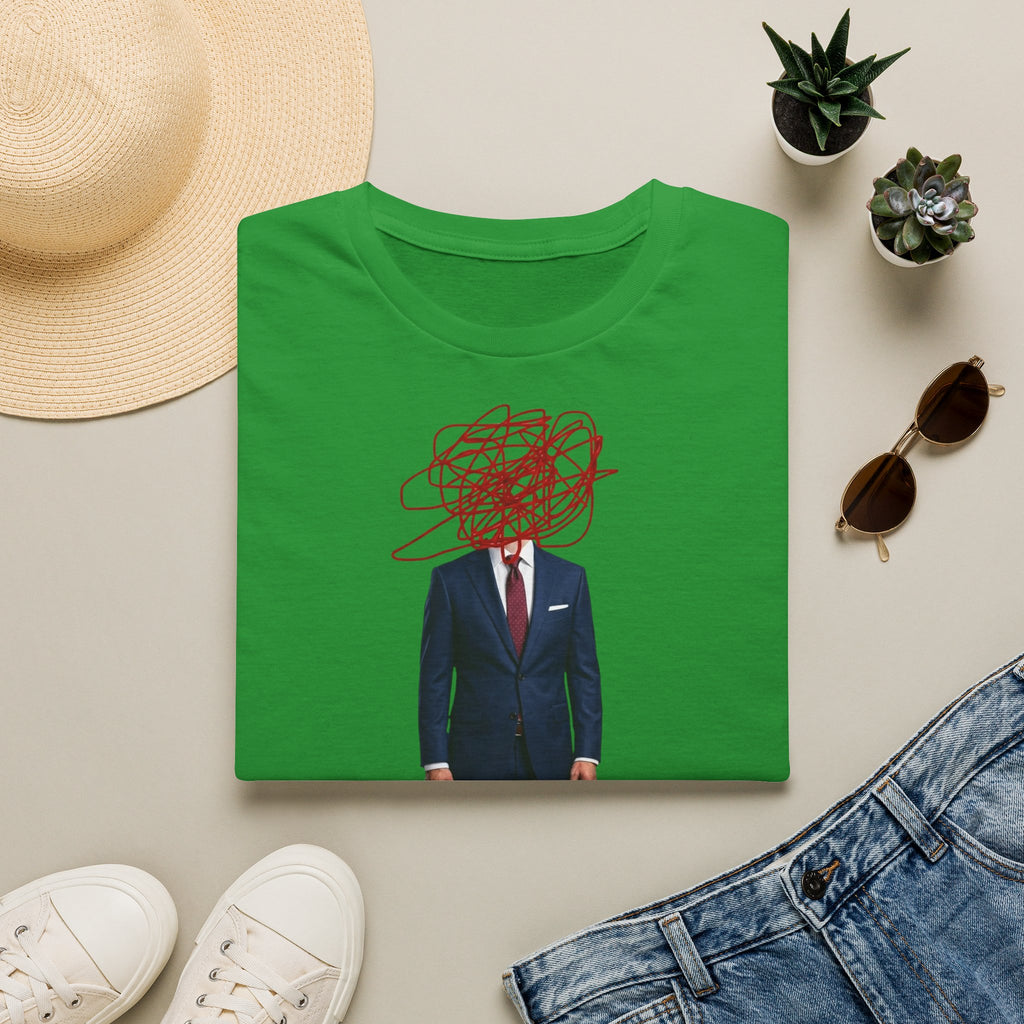 Anxious Businessman T-Shirt – Funny Office Humor Graphic Tee