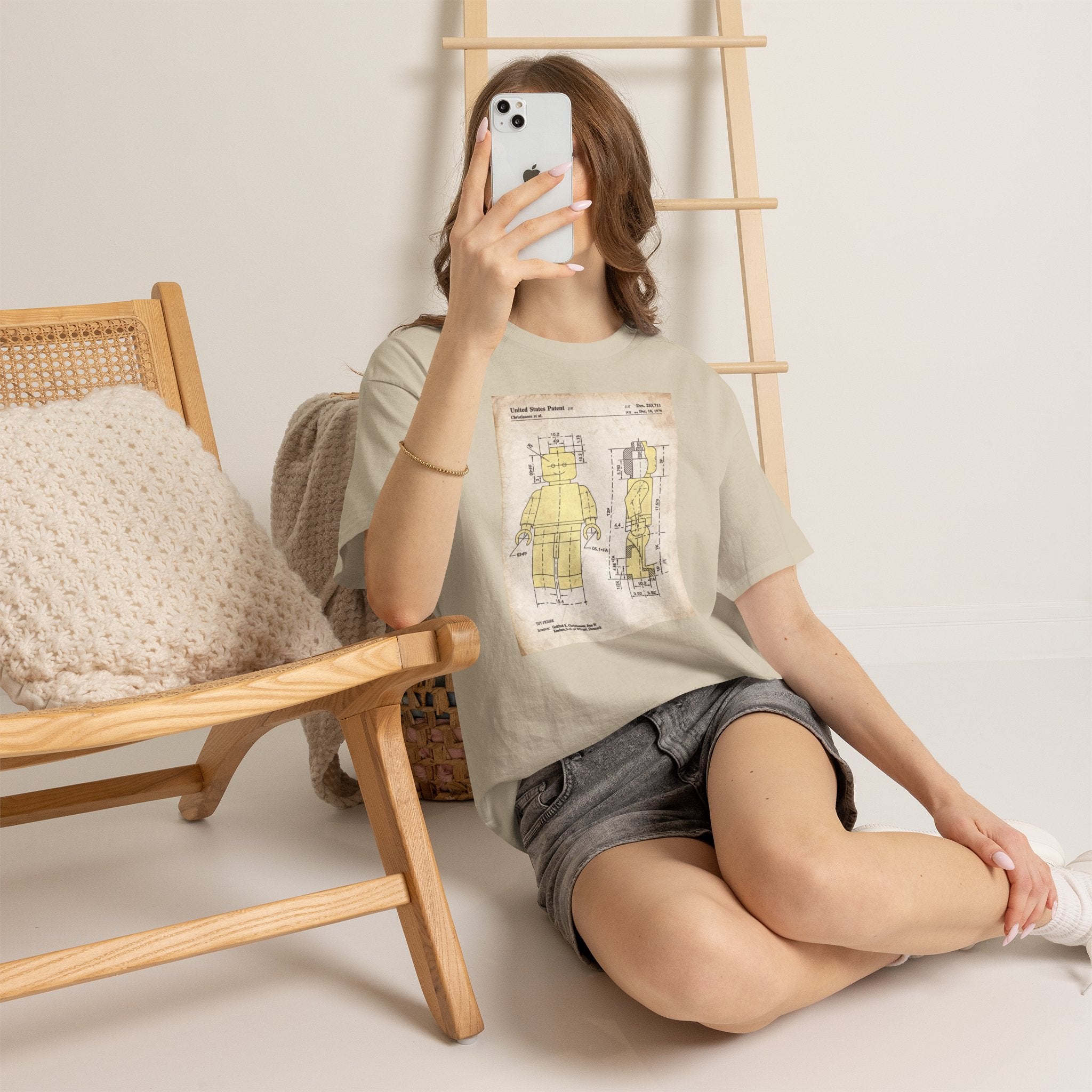 Lego Minifigure Patent — T‑Shirt
