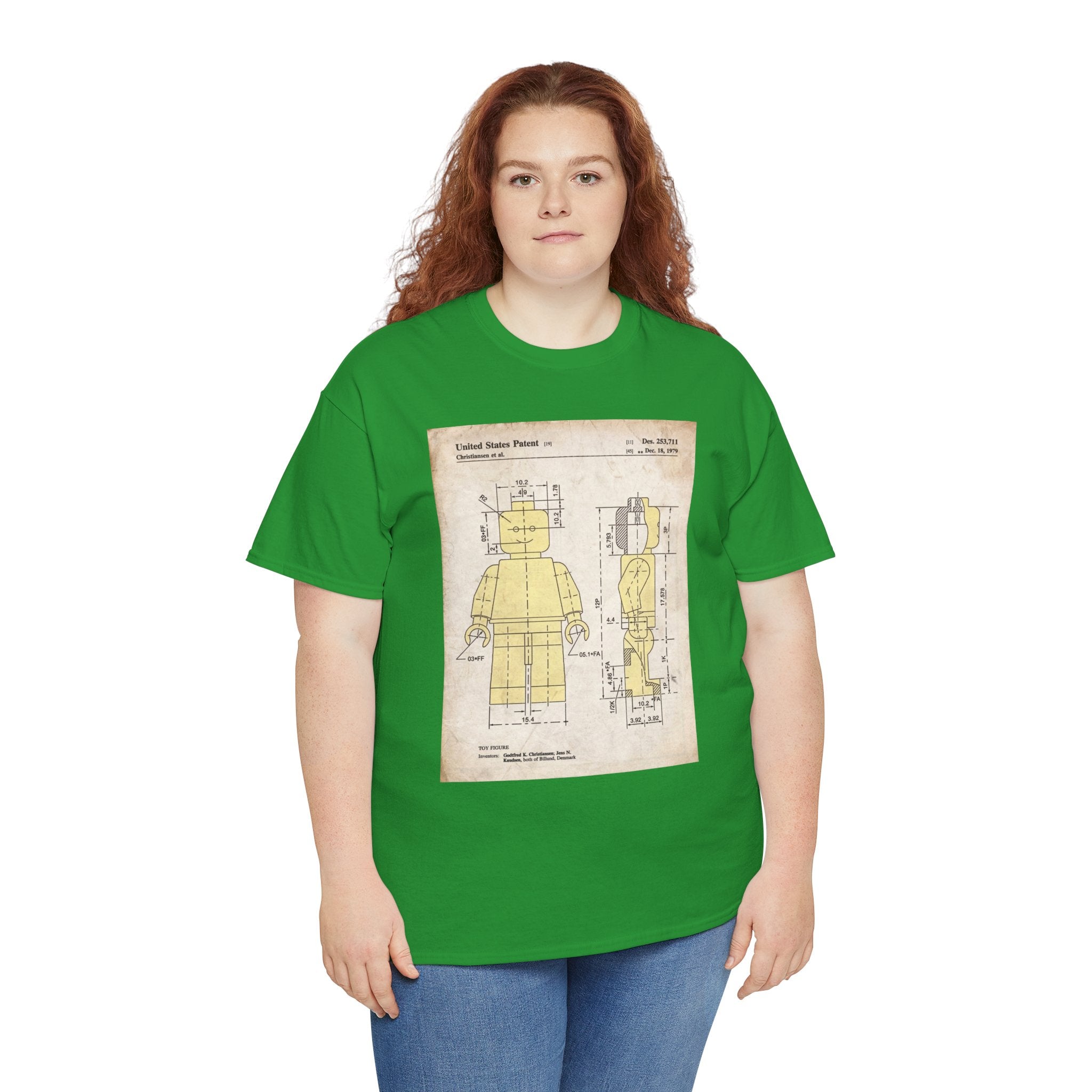 Lego Minifigure Patent — T‑Shirt