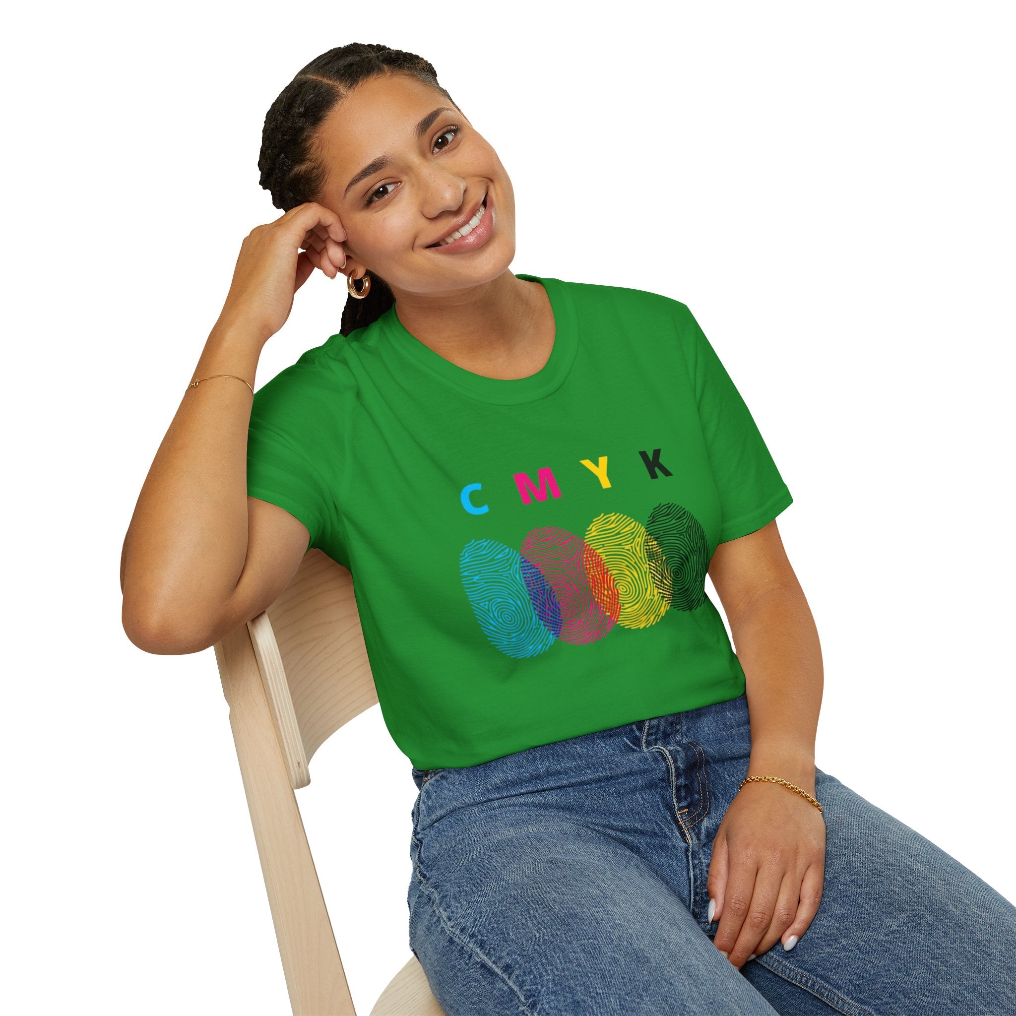 CMYK Fingerprint — T-Shirt