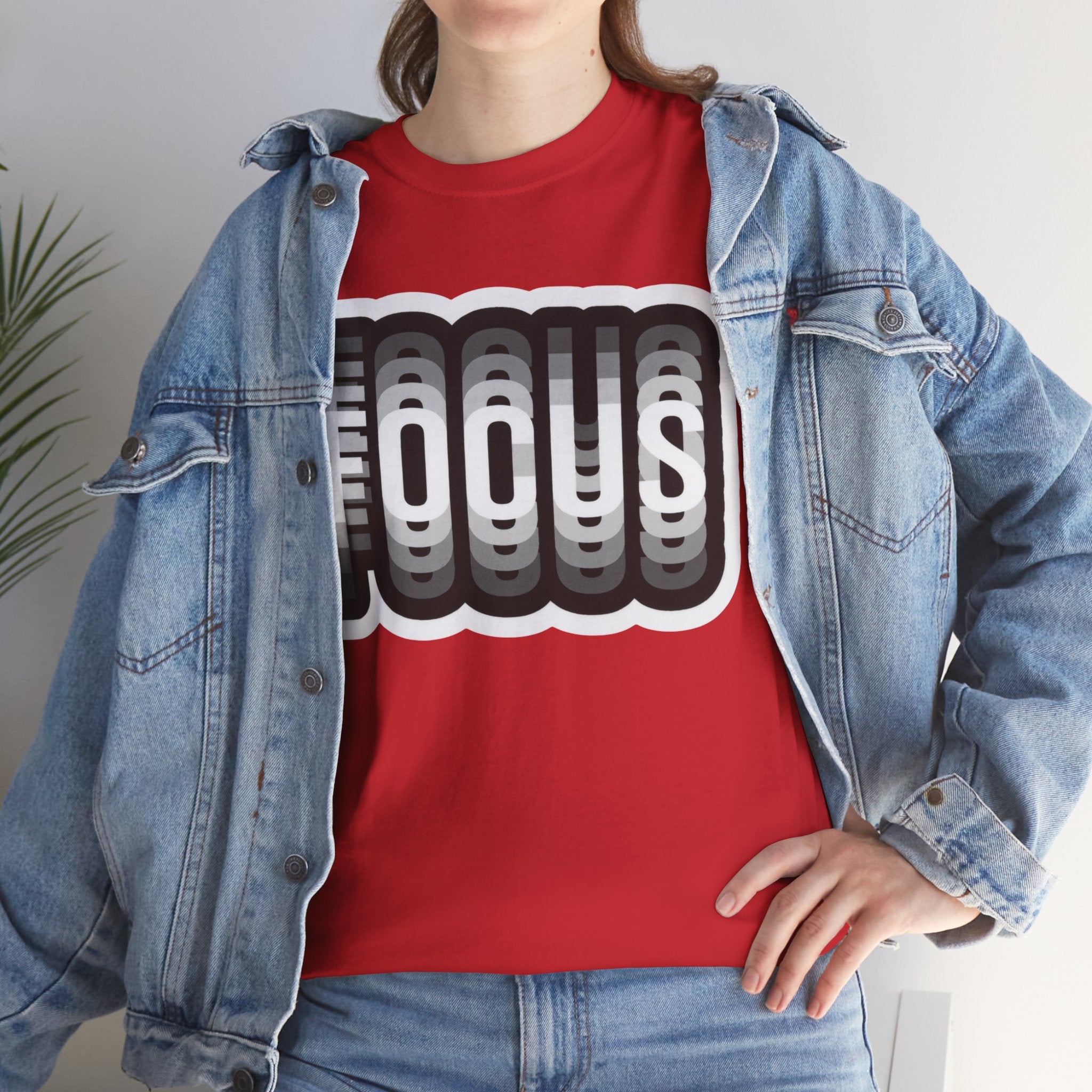 Focus Optical Illusion — T Shirt