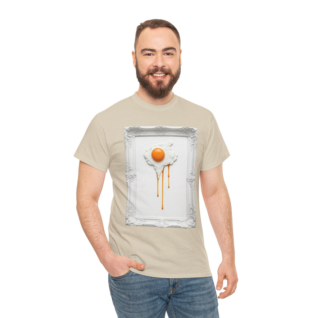 Artful Drip Fried Egg — T‑Shirt