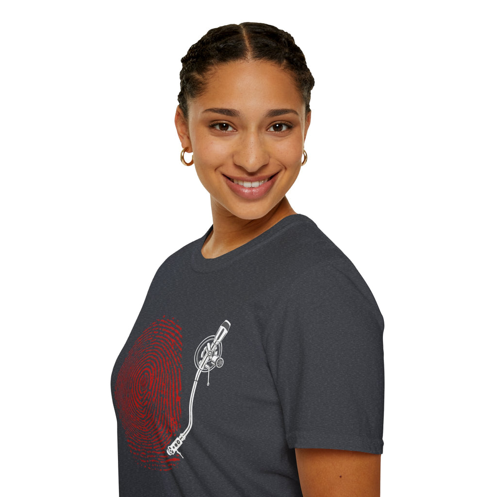 Fingerprint Turntable — T-Shirt