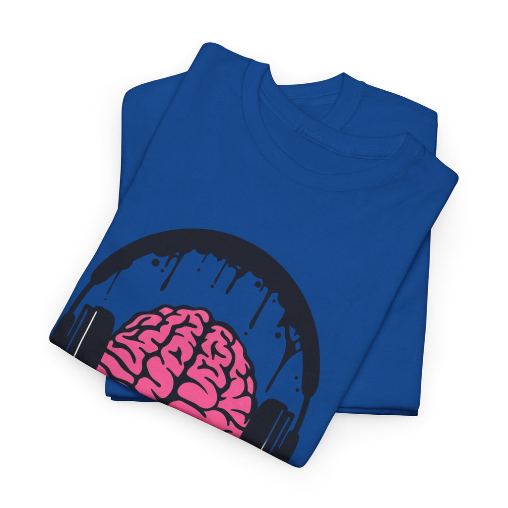 Music Lover Dripping Brain — T-Shirt