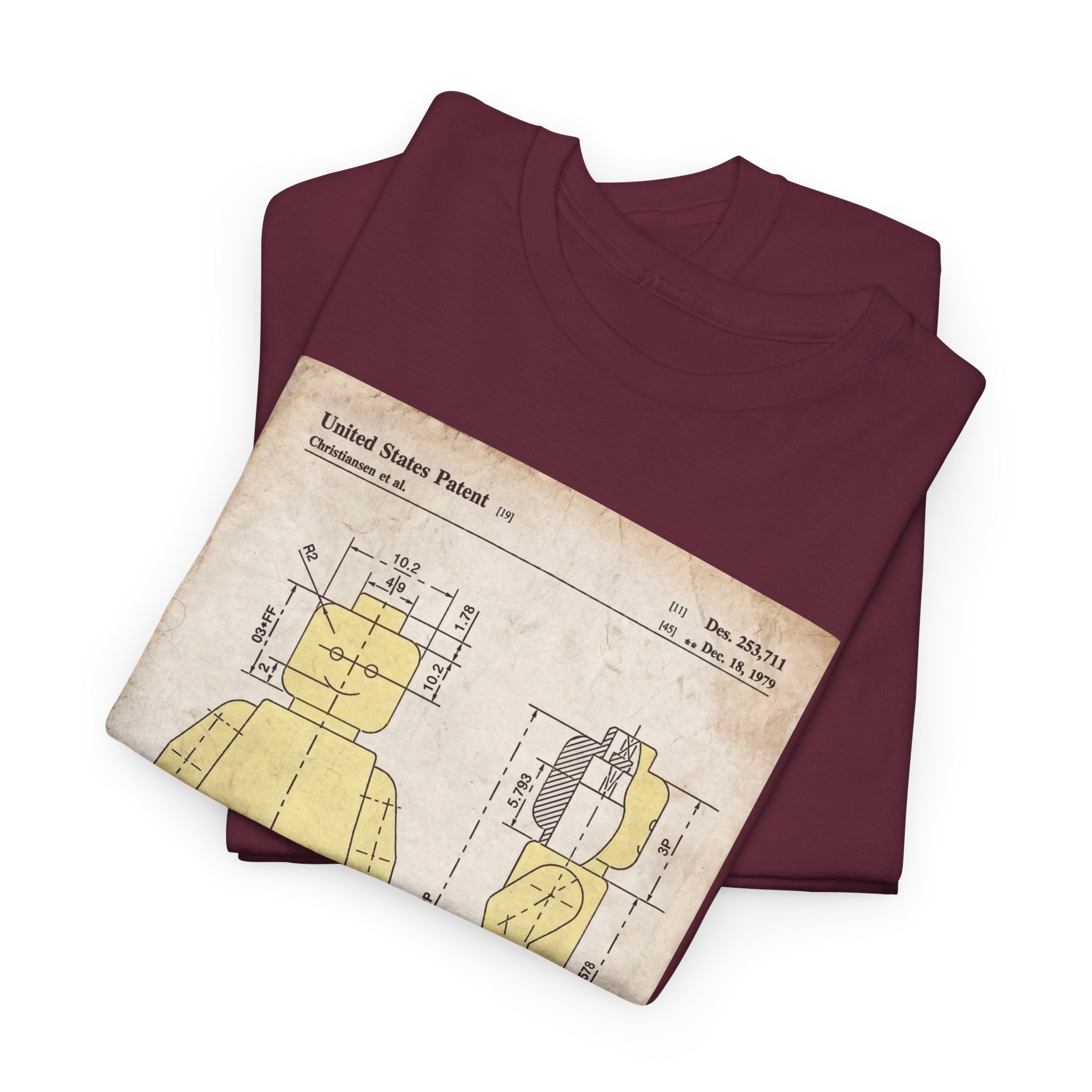 Lego Minifigure Patent — T‑Shirt