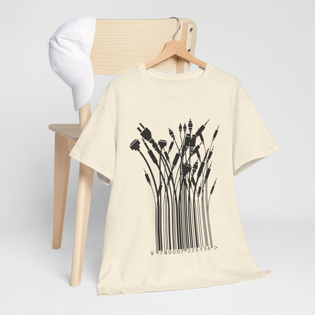 Barcode Wildflowers — T-Shirt