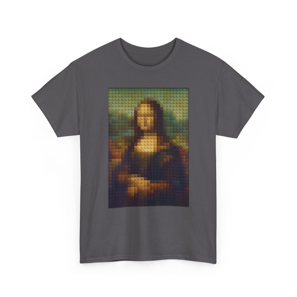 Pixelated Mona Lisa - T‑Shirt