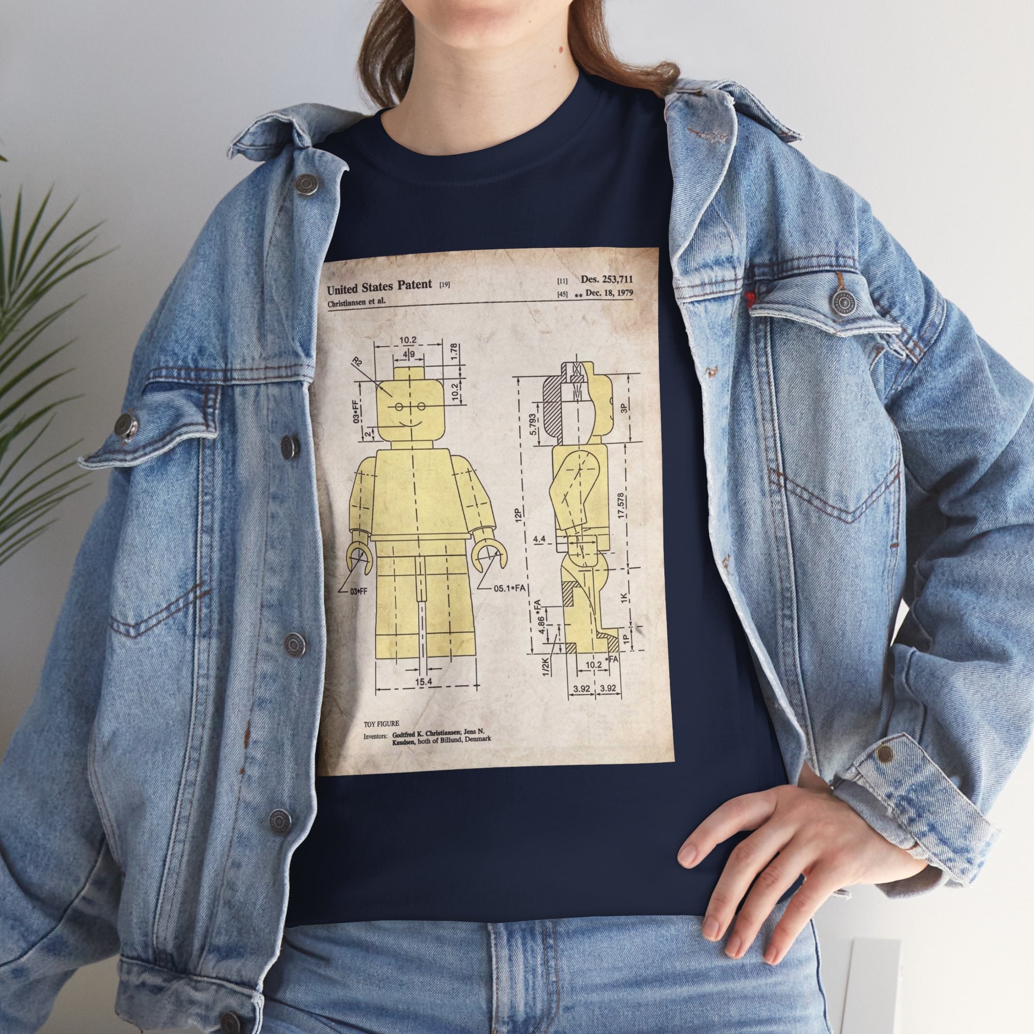 Lego Minifigure Patent — T‑Shirt