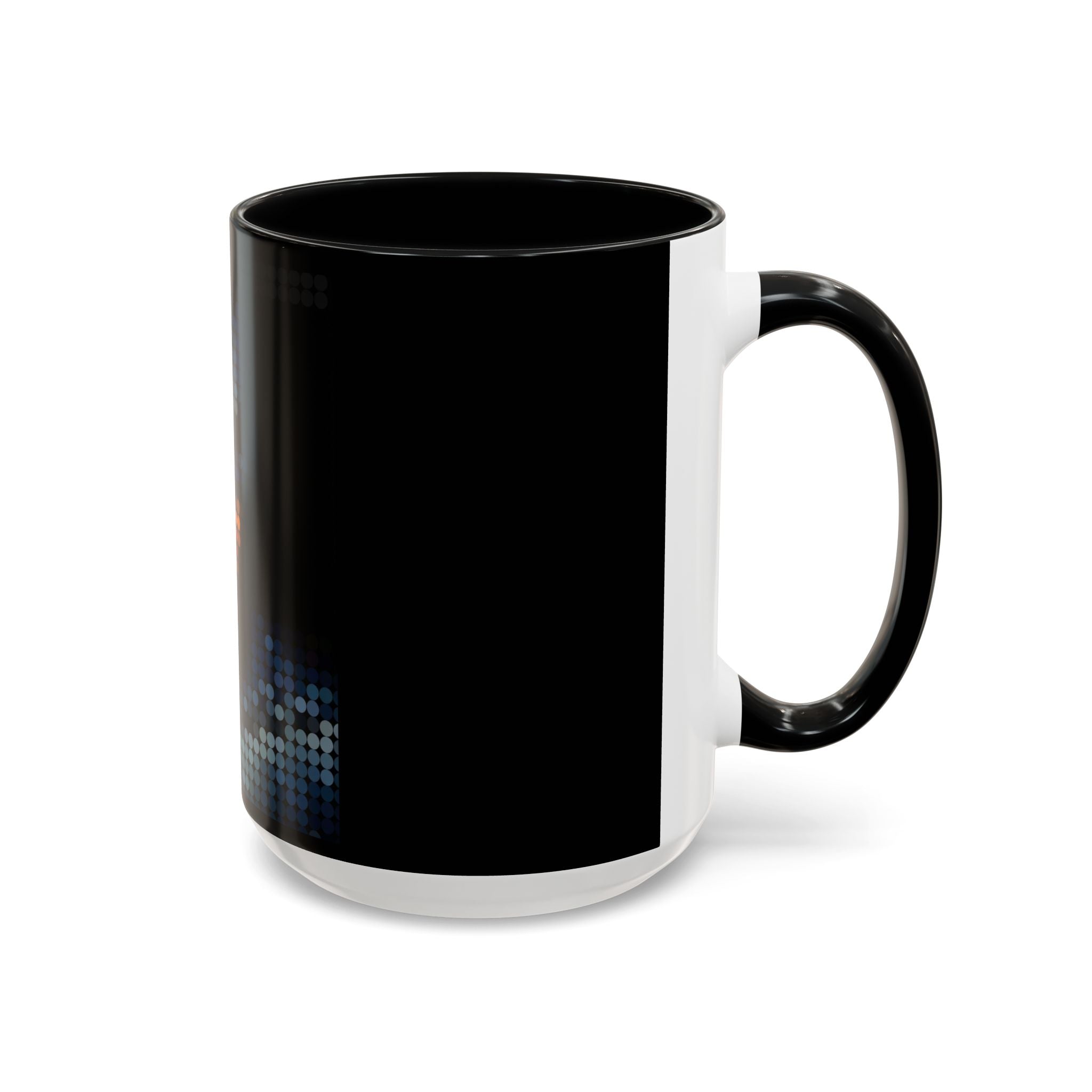 Pixel Art Dark Knight — Coffee Mug