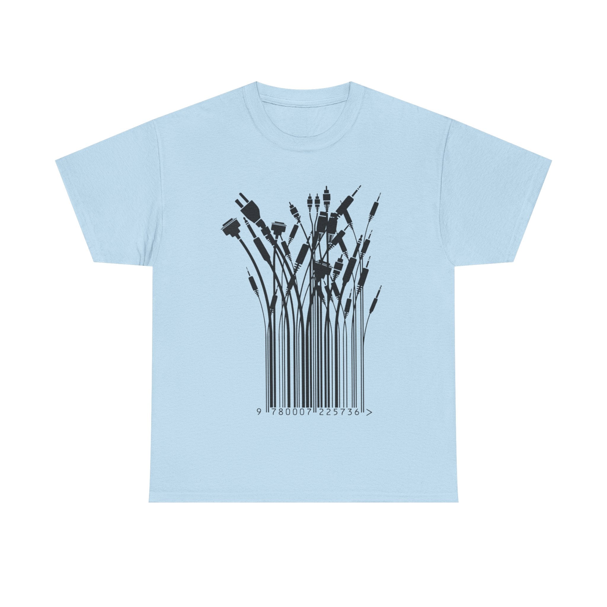 Barcode Wildflowers — T-Shirt