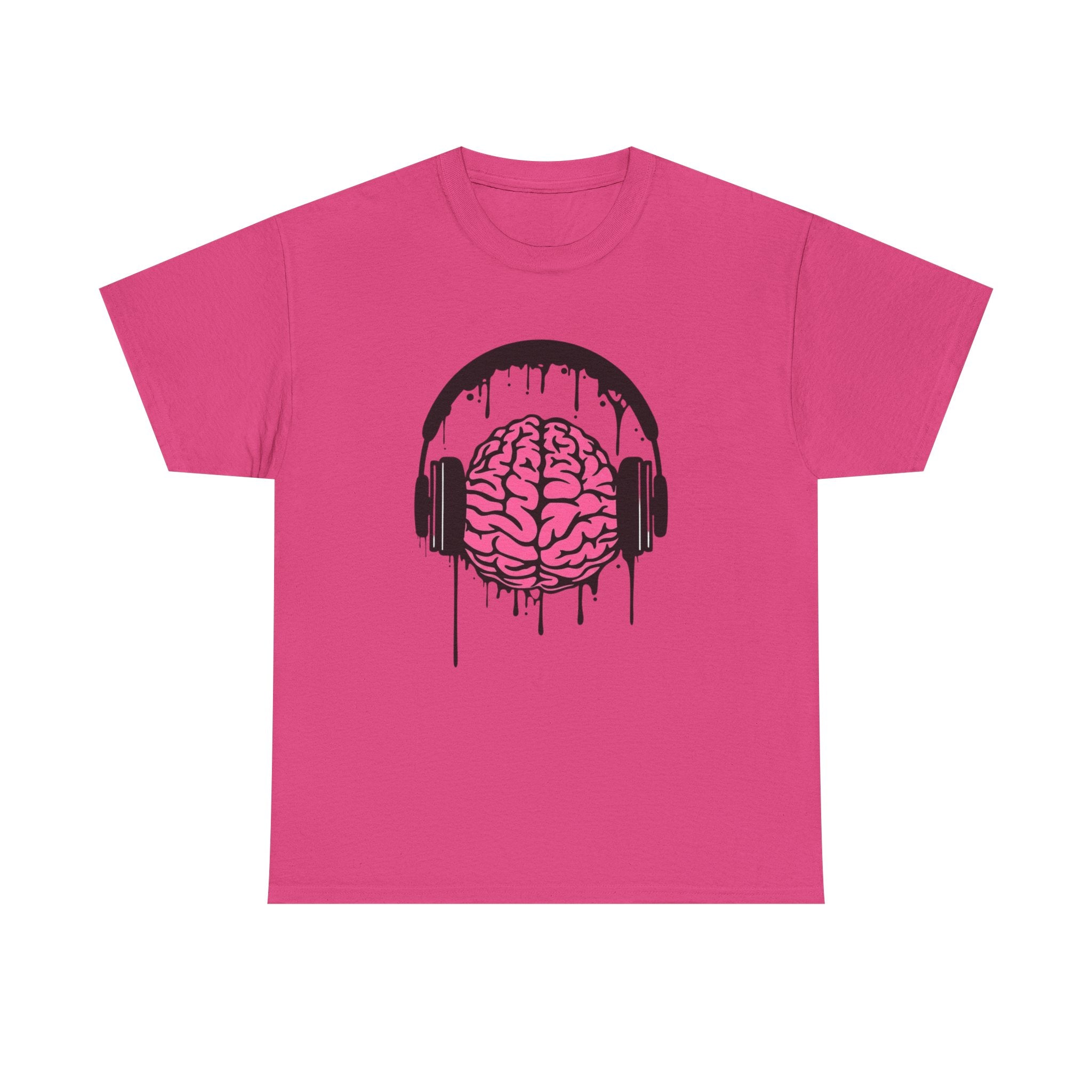 Music Lover Dripping Brain — T-Shirt