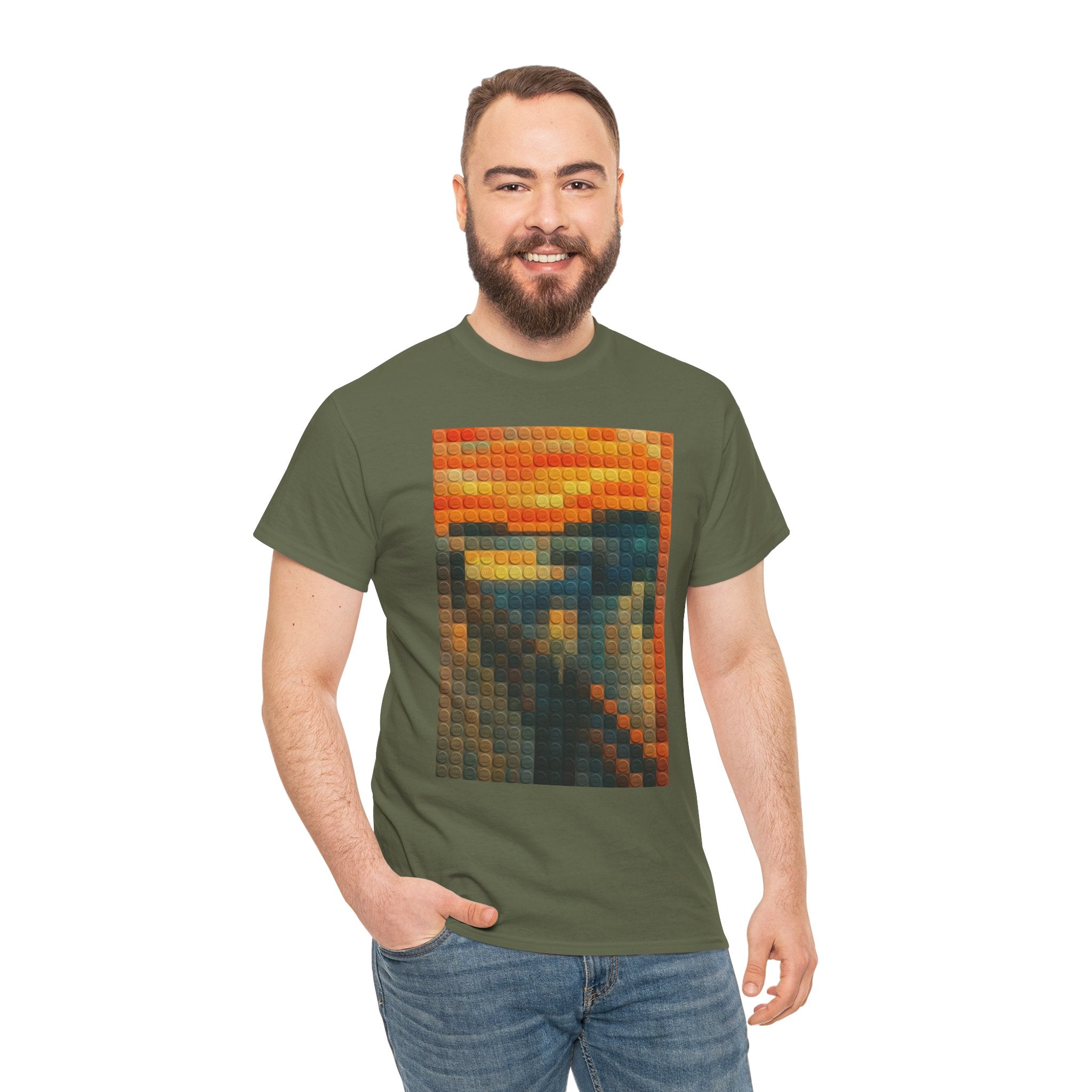 Pixelated Scream — T-Shirt