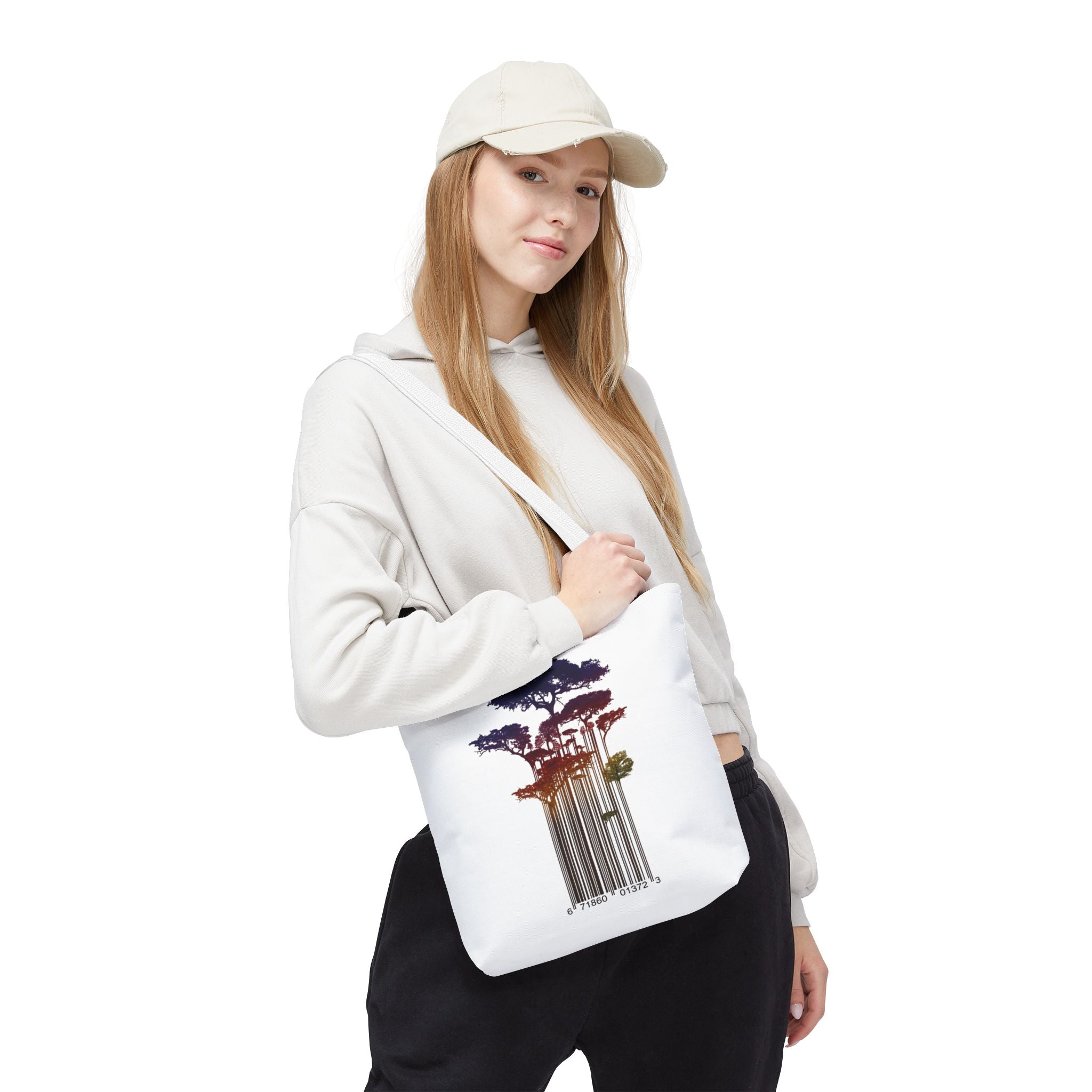 Barcode Forest — Tote Bag