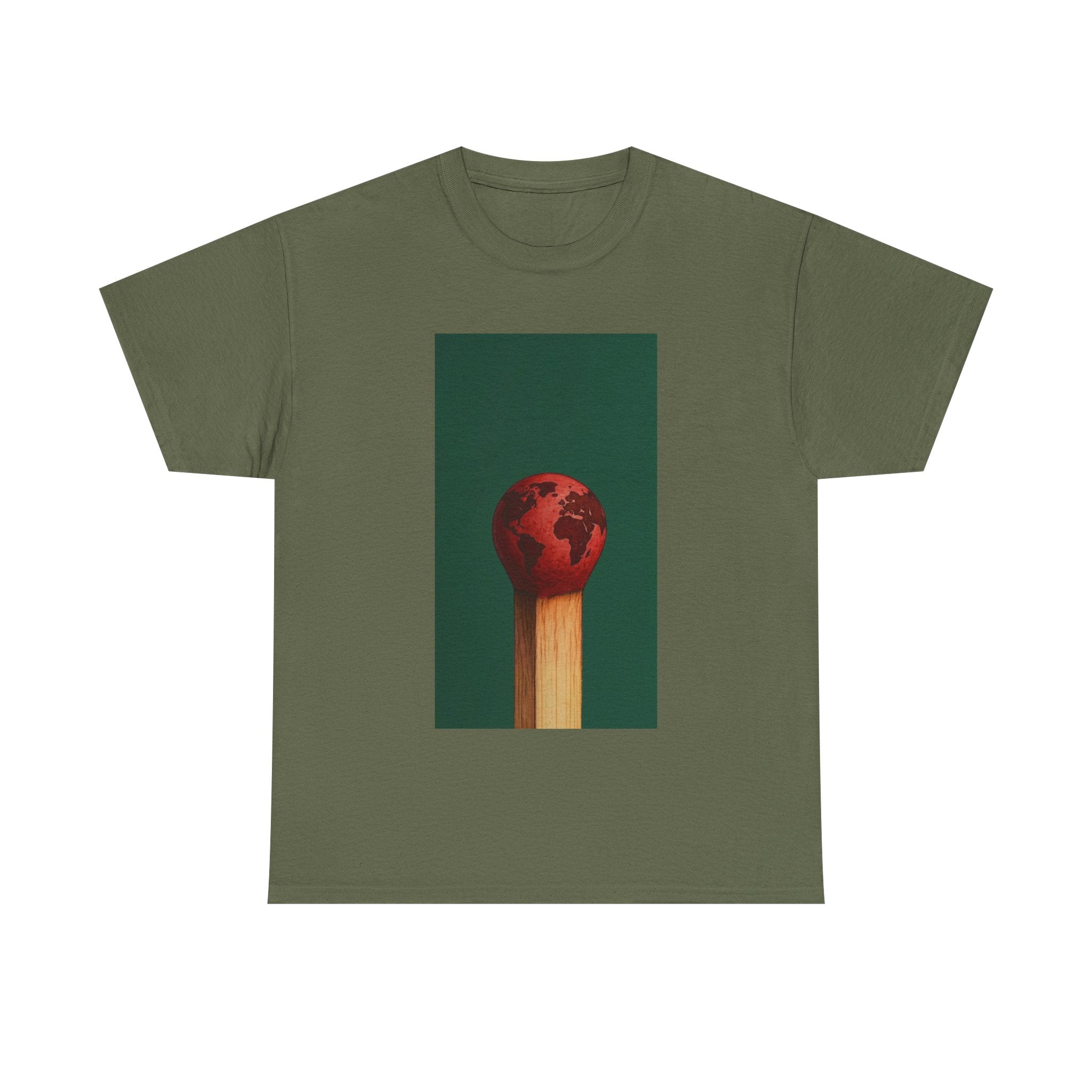 Matchstick Earth — T‑Shirt