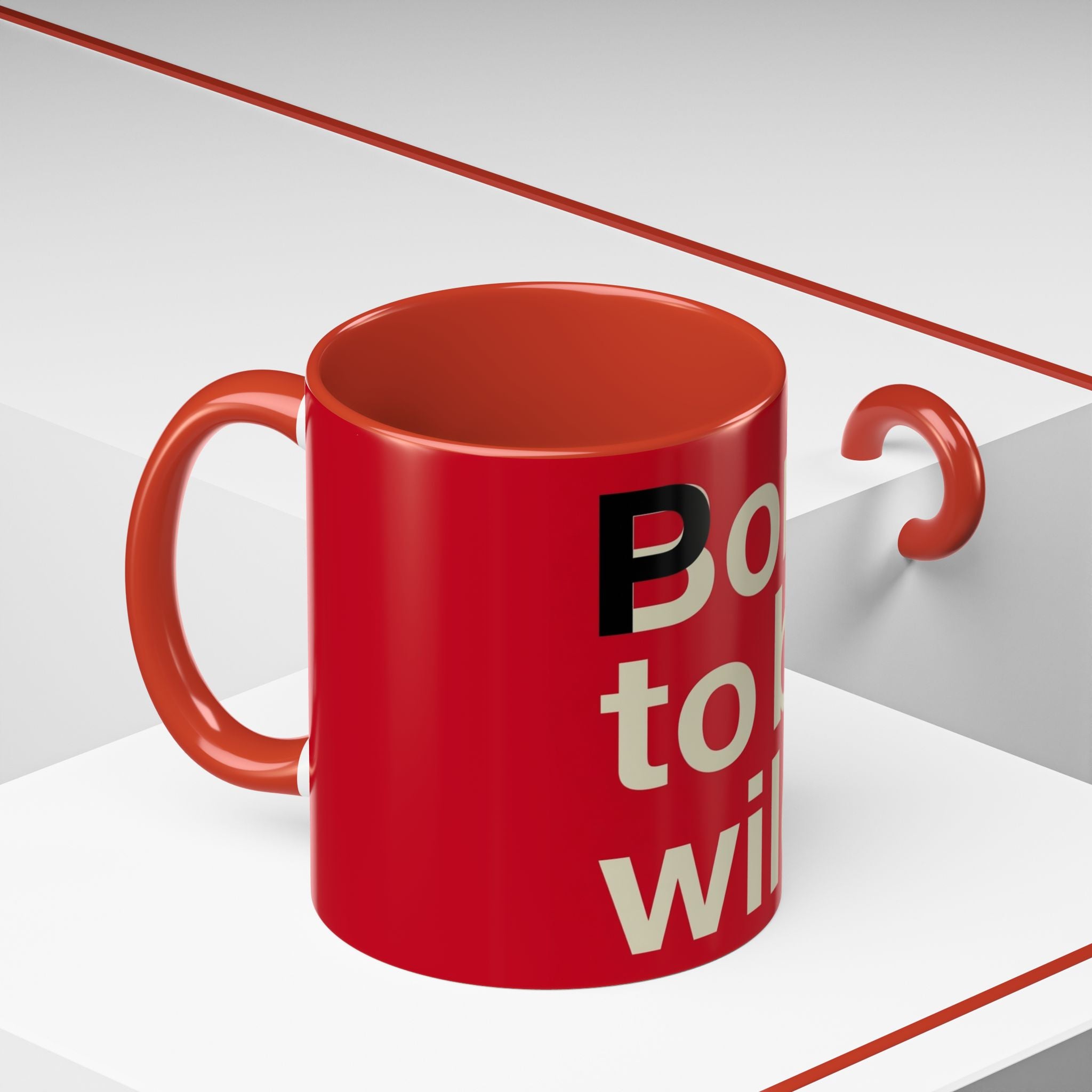 Born to Be Wild Red — Coffee Mug
