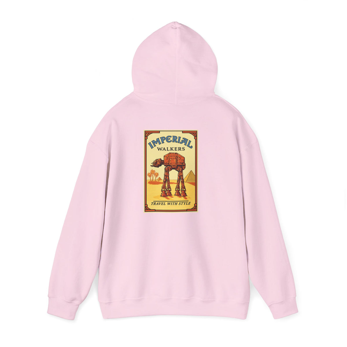 Star Wars Imperial Walker Hoodie – camel vintage pack sweatshirt.