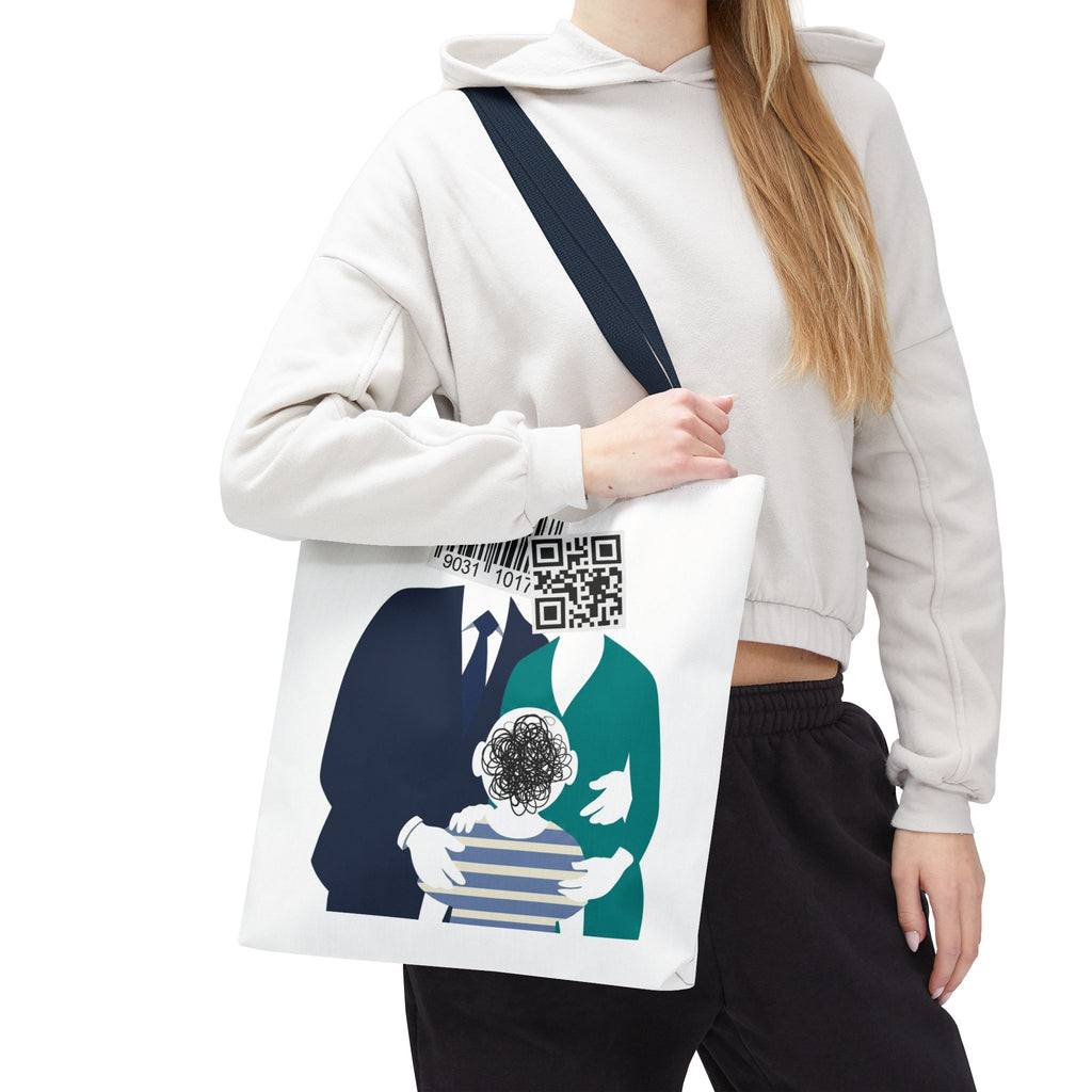 Barcode Family Portrait Tote Bag