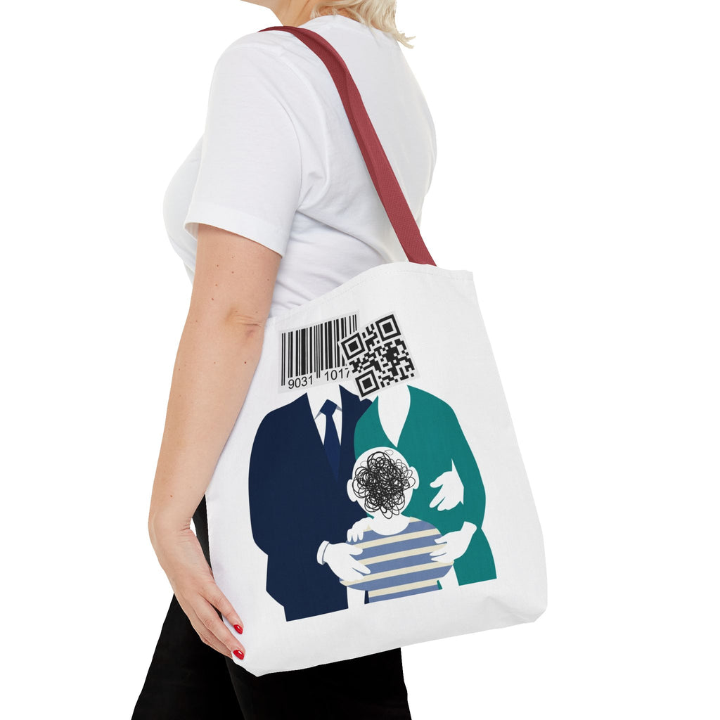 Barcode Family Portrait Tote Bag