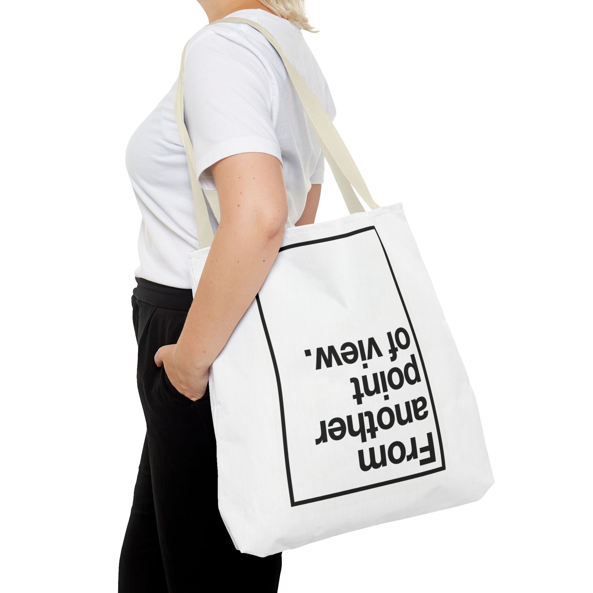 FROM ANOTHER POINT OF VIEW B_W - Tote Bag