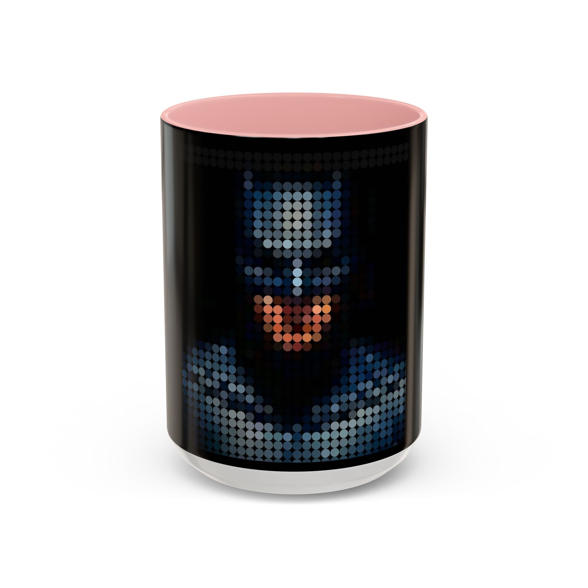 Pixel Art Dark Knight — Coffee Mug