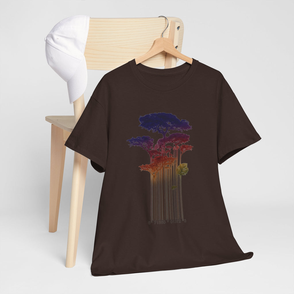 Barcode Forest T‑Shirt