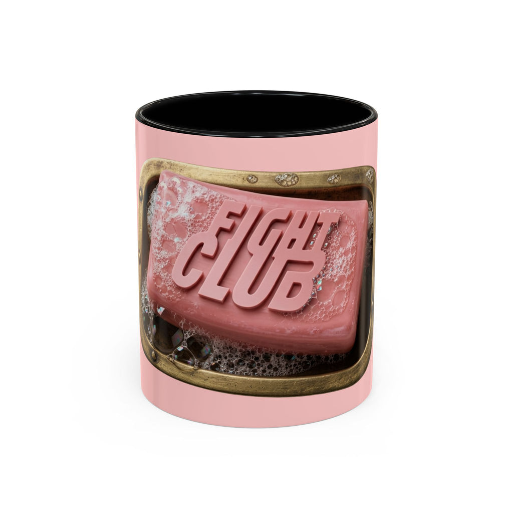 Fight Club Soap Bar Mug in Black – Fight Club pink soap bar cult film mug