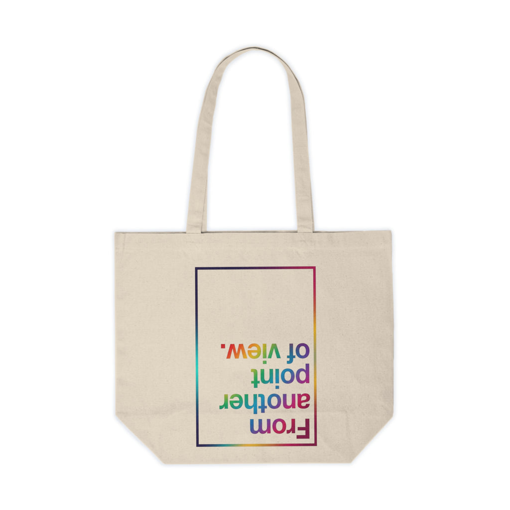 "From Another Point of View" — Canvas Tote Bag