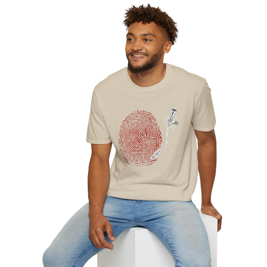 Fingerprint Turntable — T-Shirt