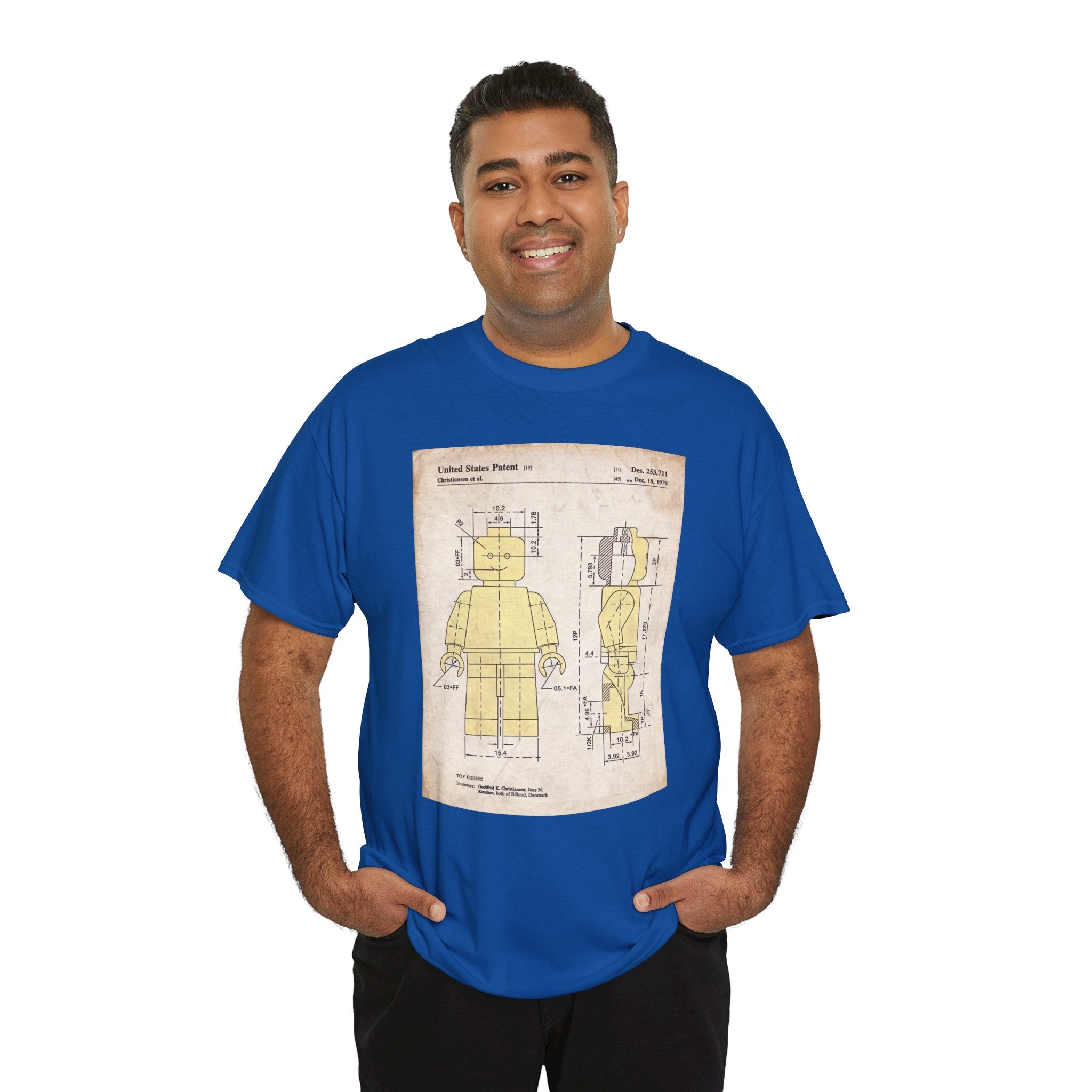 Lego Minifigure Patent — T‑Shirt