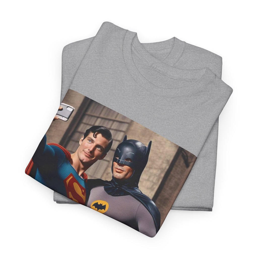 Retro Superhero Selfie - T shirt
