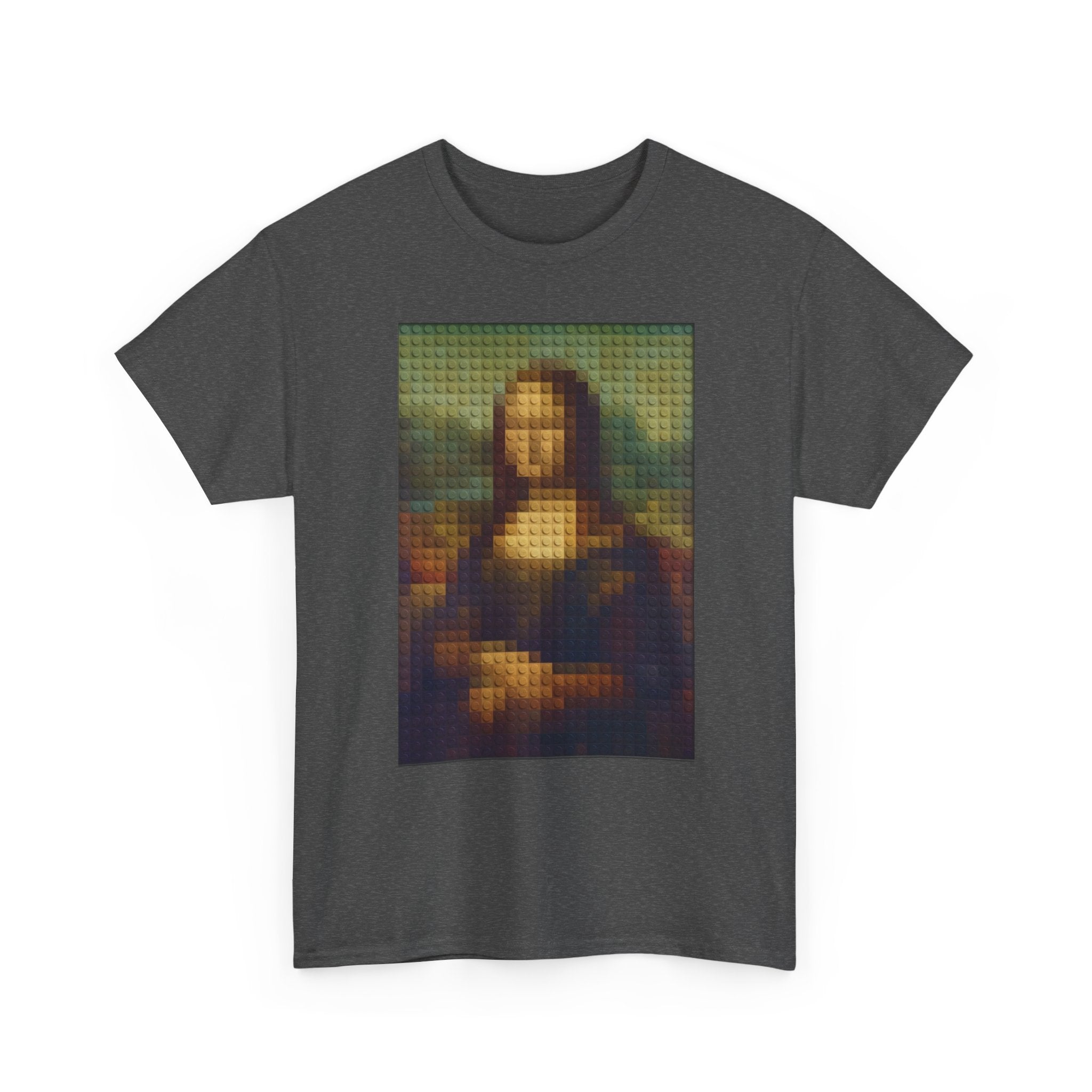 Pixelated Mona Lisa - T‑Shirt