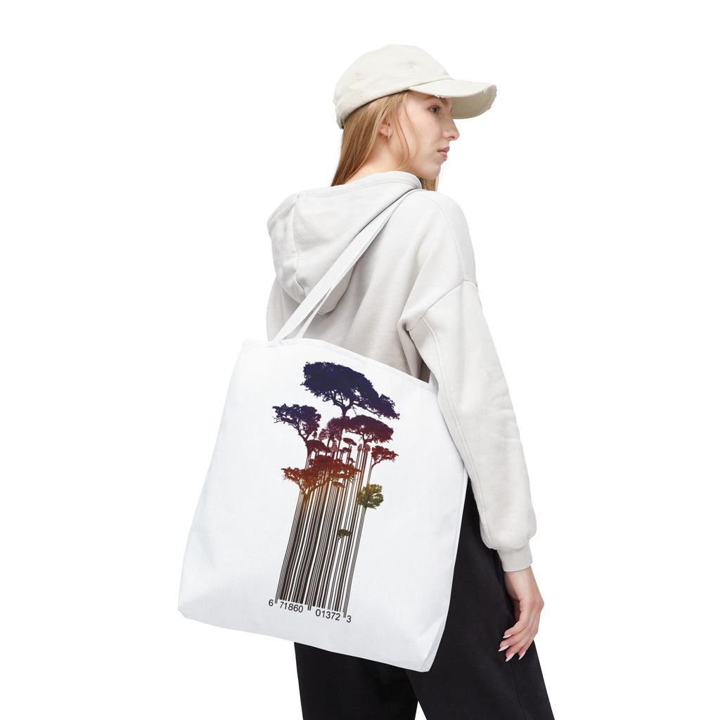 Barcode Forest — Tote Bag