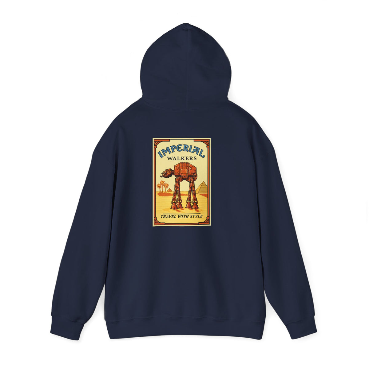 Star Wars Imperial Walker Hoodie – camel vintage pack sweatshirt.