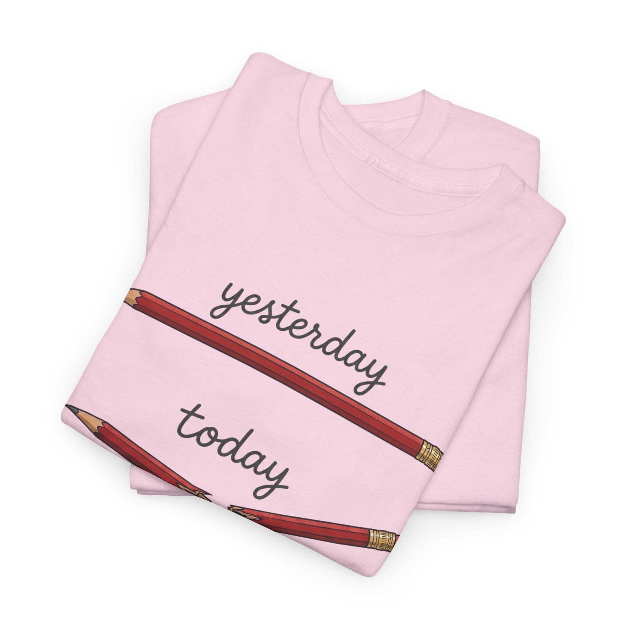 "yesterday, today, tomorrow" — Tshirt