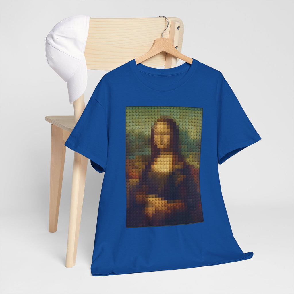 Pixelated Mona Lisa - T‑Shirt