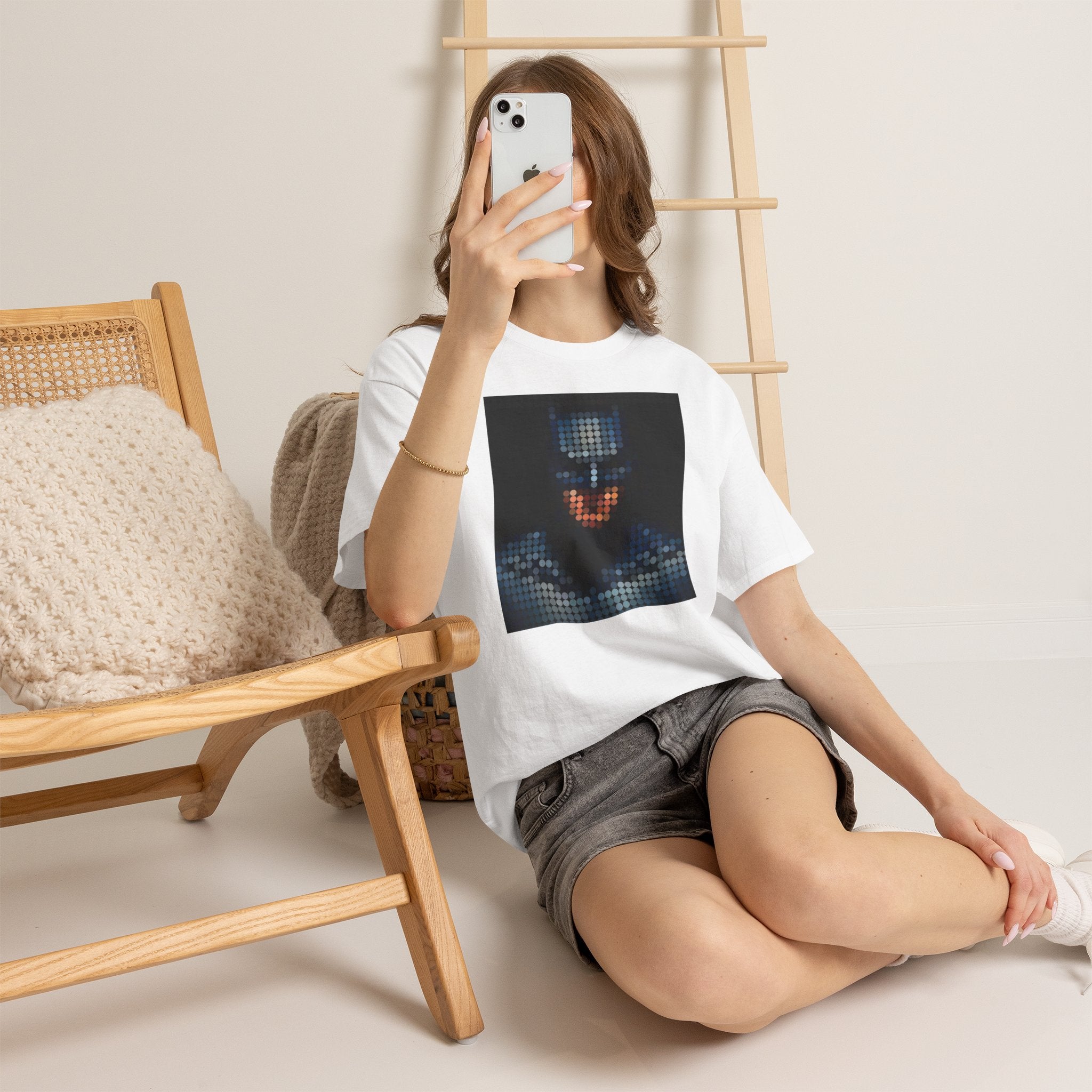 Pixel Art Batman Tee — T-Shirt
