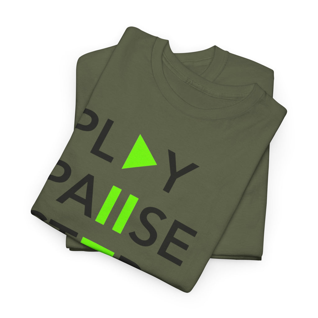 Play Pause Stop Rewind — T-Shirt