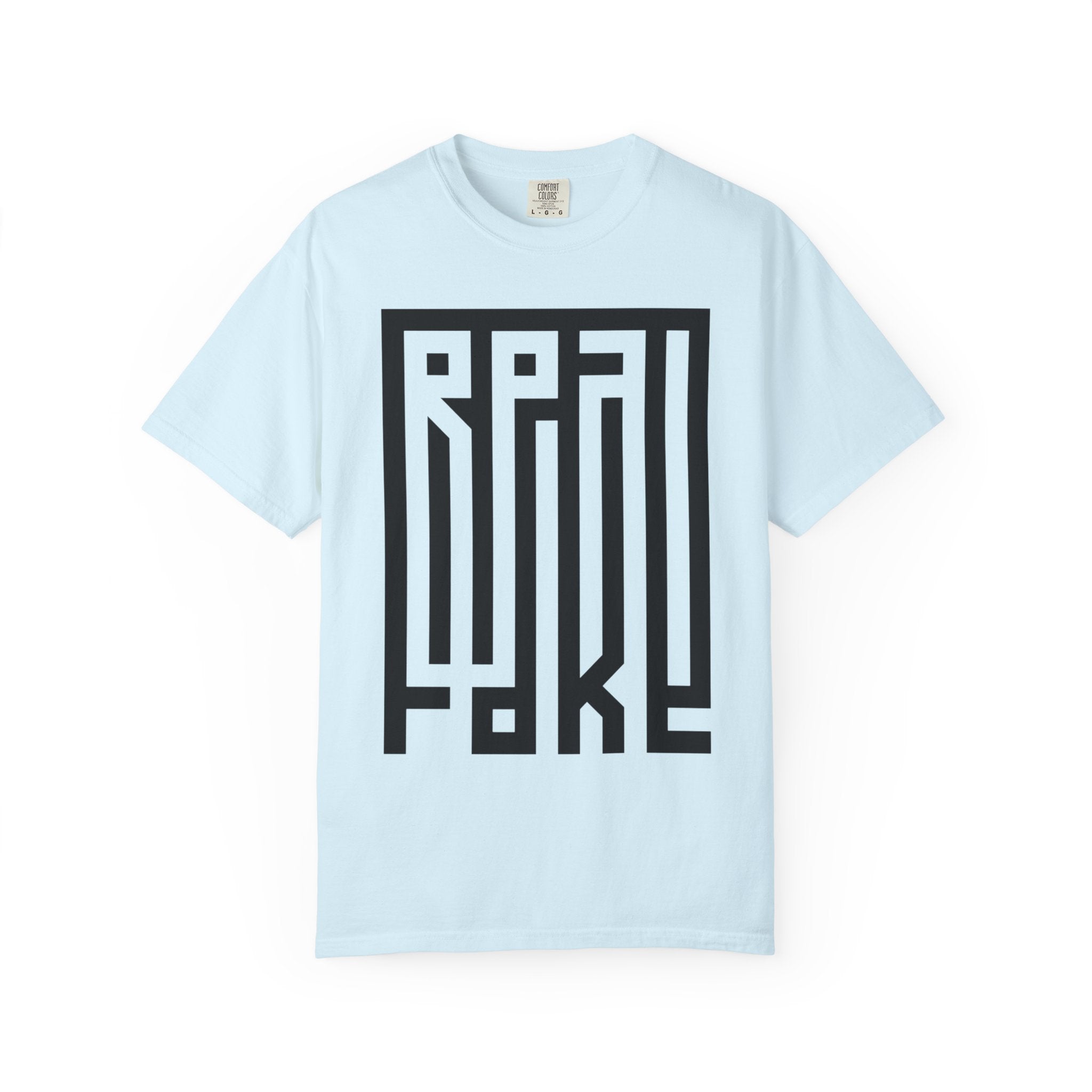'Real/Fake' — T-Shirt