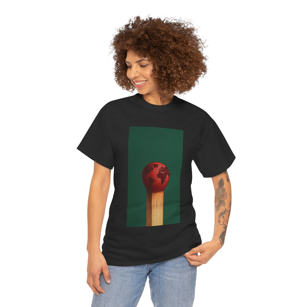 Matchstick Earth — T‑Shirt