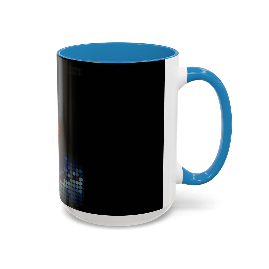 Pixel Art Dark Knight — Coffee Mug