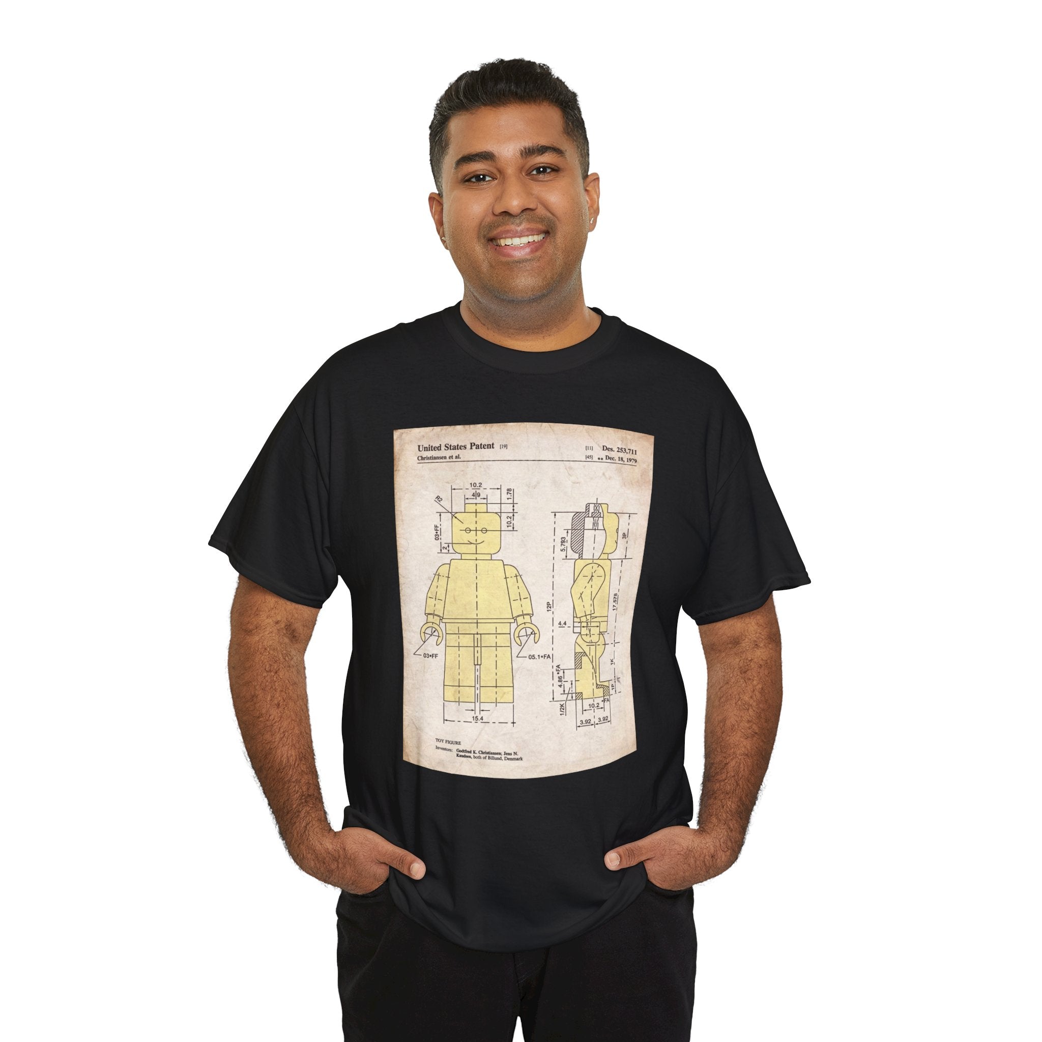 Lego Minifigure Patent — T‑Shirt