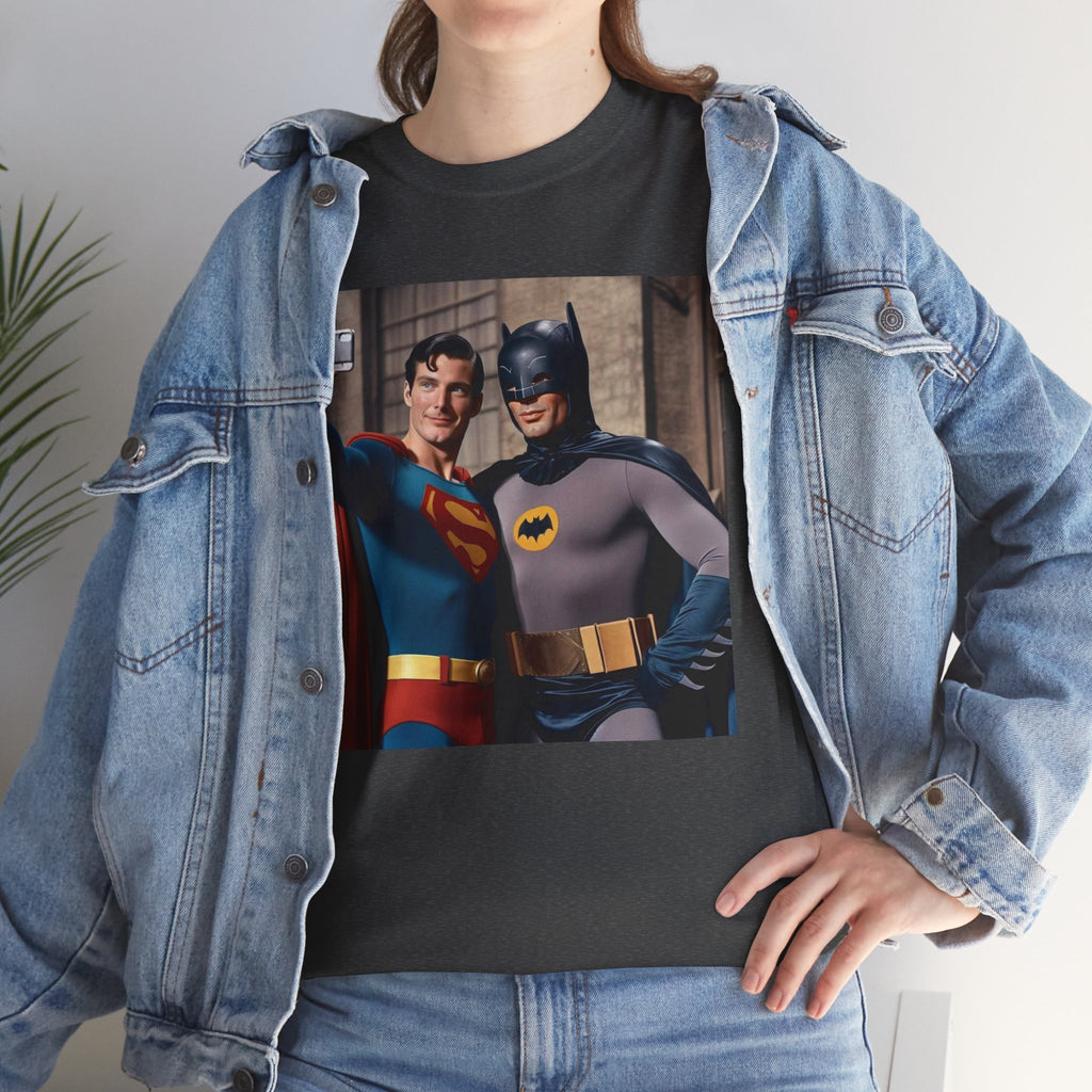 Retro Superhero Selfie - T shirt